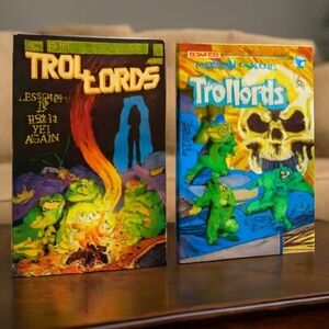 Trollords Comic Lot 1988 Issues 1 and 15 Indie Fantasy Comics